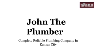 Choose the Best Plumber Kansas City to Get the Best drain cleaning