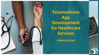 Telemedicine App Development for Healthcare Services