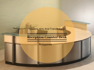 Reception Counter Desk