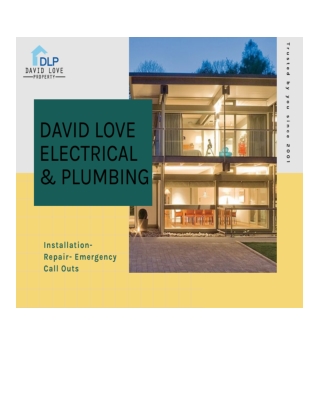 Edinburgh Emergency Electrician- David Love Property
