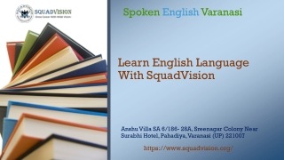 Best Spoken English Language Institute In Varanasi