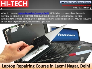 Laptop Repairing Course in Delhi