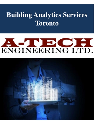 Building Analytics Services Toronto
