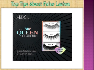 Top Tips About False Lashes