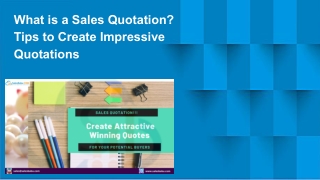 What is a Sales Quotation? Tips to Create Impressive Quotations