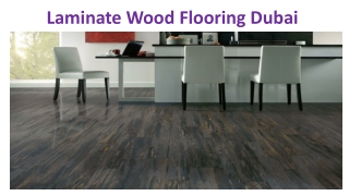 Laminate Wood Flooring Dubai