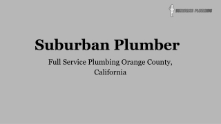 Know about Huntington Beach plumbers