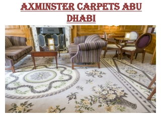 Axminster Carpets Abu Dhabi