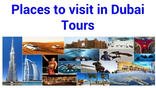 Dubai Tours