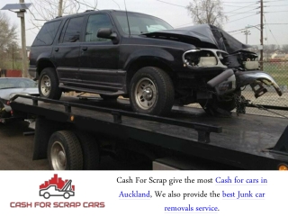 Contact Car Removal Service - Sell Your Junk Car With Ease