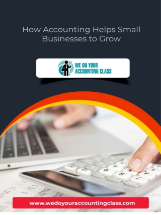 How Accounting Helps Small Businesses to Grow