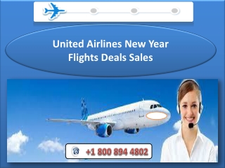 United Airlines New Year Flights Deals Sales 2020