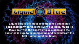 Best Wedding Band in Los Angeles - Liquid Blue