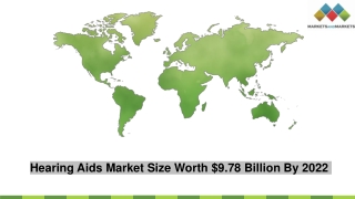 Hearing Aids Market Size, Share, Trends | Industry Report, 2022