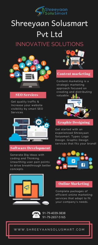 Reliable SEO/WEB Marketing Service at Shreeyaan Solusmart