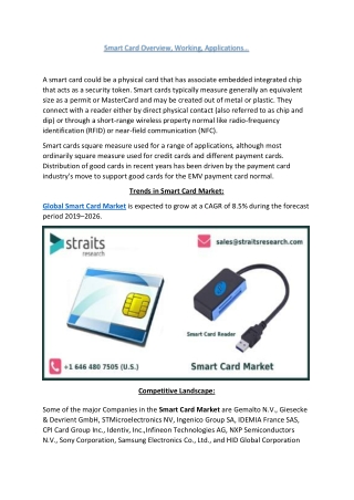 Smart Card Market