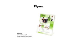 Leaflet & Pamphlets Design Online