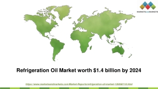 Refrigeration Oil Market worth $1.4 billion by 2024