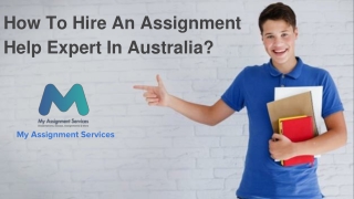 How To Hire An Assignment Help Expert In Australia?