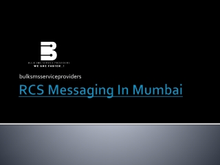 RCS Messaging In Mumbai