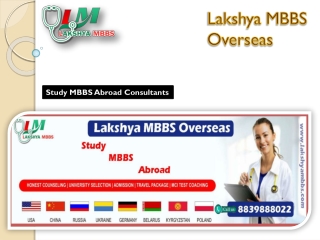 Study MBBS Abroad Consultants