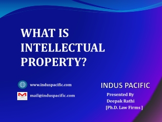 What is Intellectual Property | Best Intellectual Property Company in India