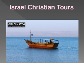 Israel Christian Tours