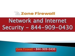 Zone Firewall Protection - 8449090430 - Best Network Security