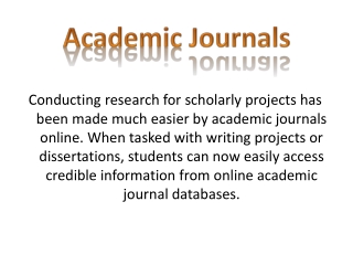 Academic Journals-Apiar.org.au