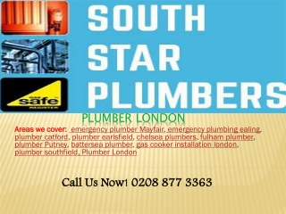Book a Local Plumber In London