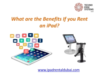 iPad Rental | Hire iPads for Meetings | iPad Rental in Dubai