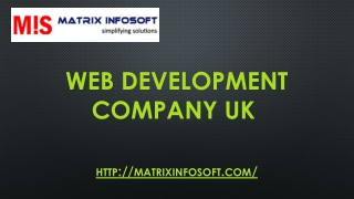 Web Development Company UK