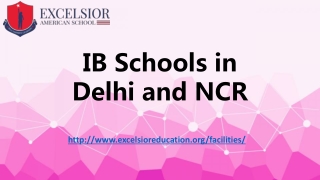 IB schools in Delhi and NCR