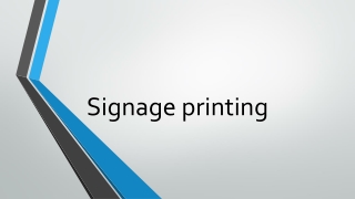 Signs Printings in Visalia