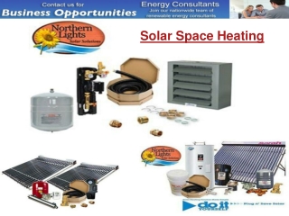 Solar Space Heating