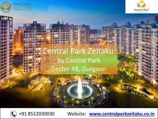 Central Park Zeitaku in Sector 48 Gurgaon