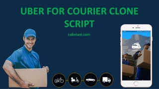 Uber for Courier Clone Script for the Parcel Delivery Business
