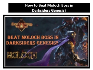 How to Beat Moloch Boss in Darksiders Genesis