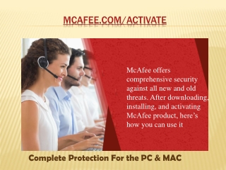 Download, Install and Activate McAfee - Activate Setup