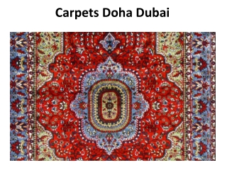 Carpets Doha Dubai