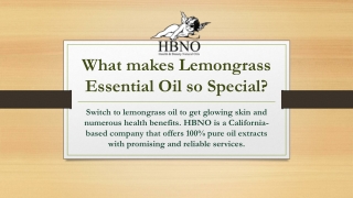 100% Pure and Natural Lemongrass Essential Oil at Wholesale Prices