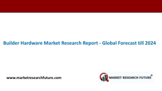 Builder hardware market