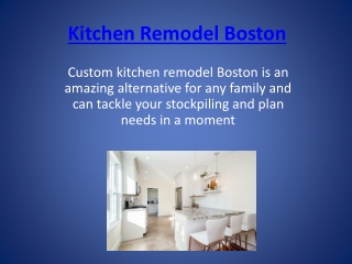 Kitchen Remodel Boston