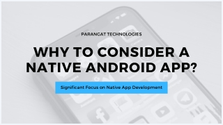 Native Android App Development Company