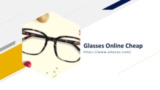 Glasses Online Cheap