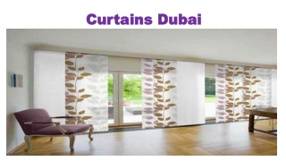 Curtains Dubai