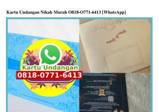 Kartu Undangan Nikah Murah 0818_0771_6413[wa]