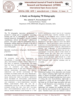 A Study on Designing 7D Holography