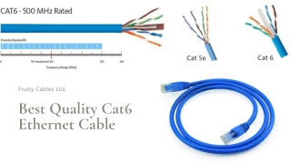 Best Quality Cat6 Ethernet Cables