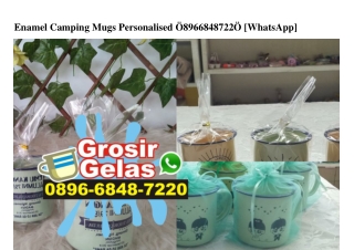 Enamel Camping Mugs Personalised O896 6848 722O[wa]